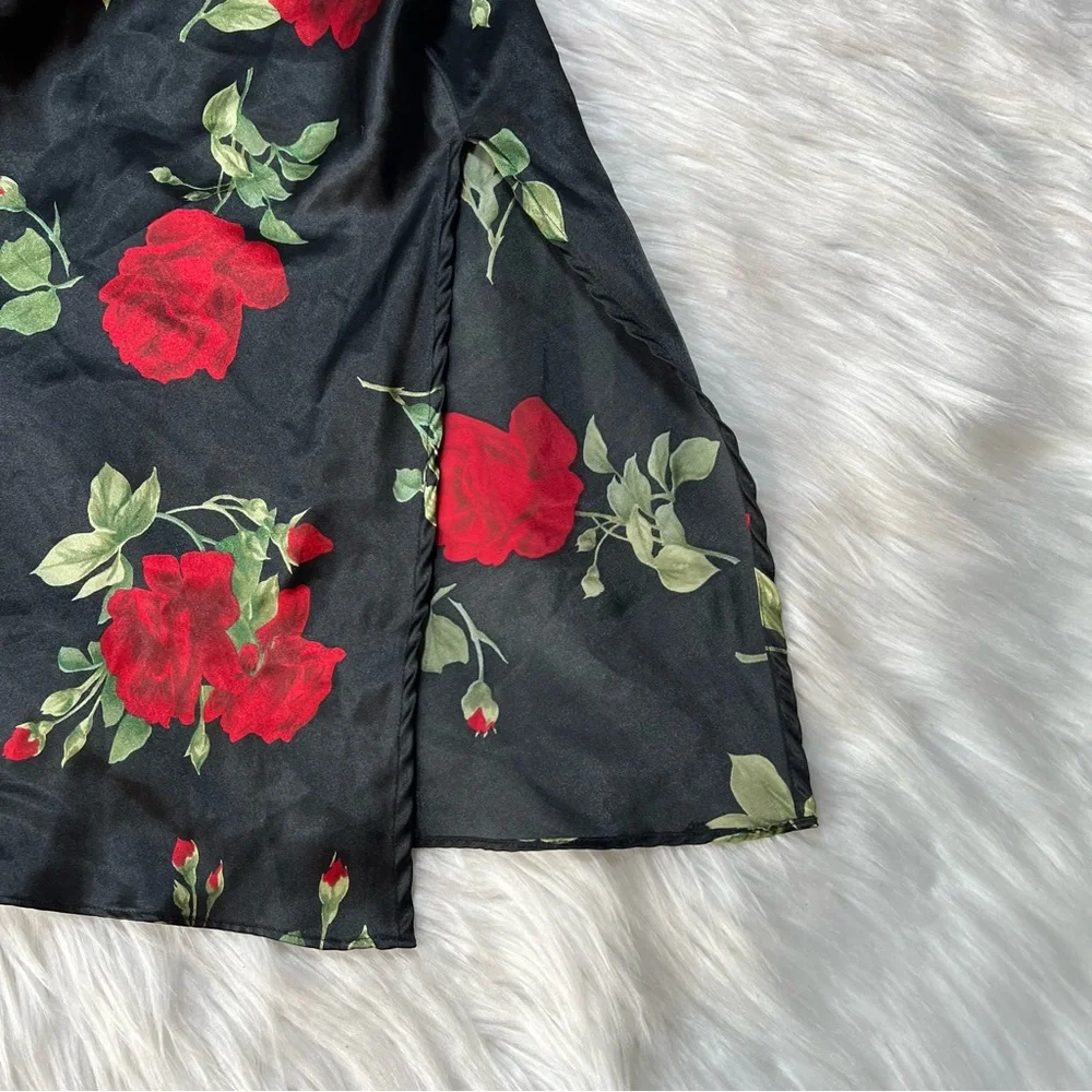 Vintage Floral Maxi Slip Dress - Picture 6 of 12